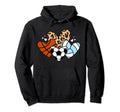 Soccer Basketball Volleyball Heart Hoodie - Aesthetic Graphic Men Women - T-Shirt, Sweatshirt, Hoodie