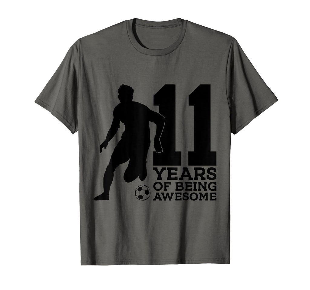 11 Years Being Awesome Soccer 11Th T-Shirt - Streetwear Style for Adults - T-Shirt, Sweatshirt, Hoodie