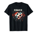 Soccer Coach Training Heart Beat T-Shirt - Streetwear Style for Adults - T-Shirt, Sweatshirt, Hoodie