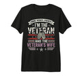 Female Veteran And Veterans Wife T-Shirt - Aesthetic Graphic Unisex - T-Shirt, Sweatshirt, Hoodie
