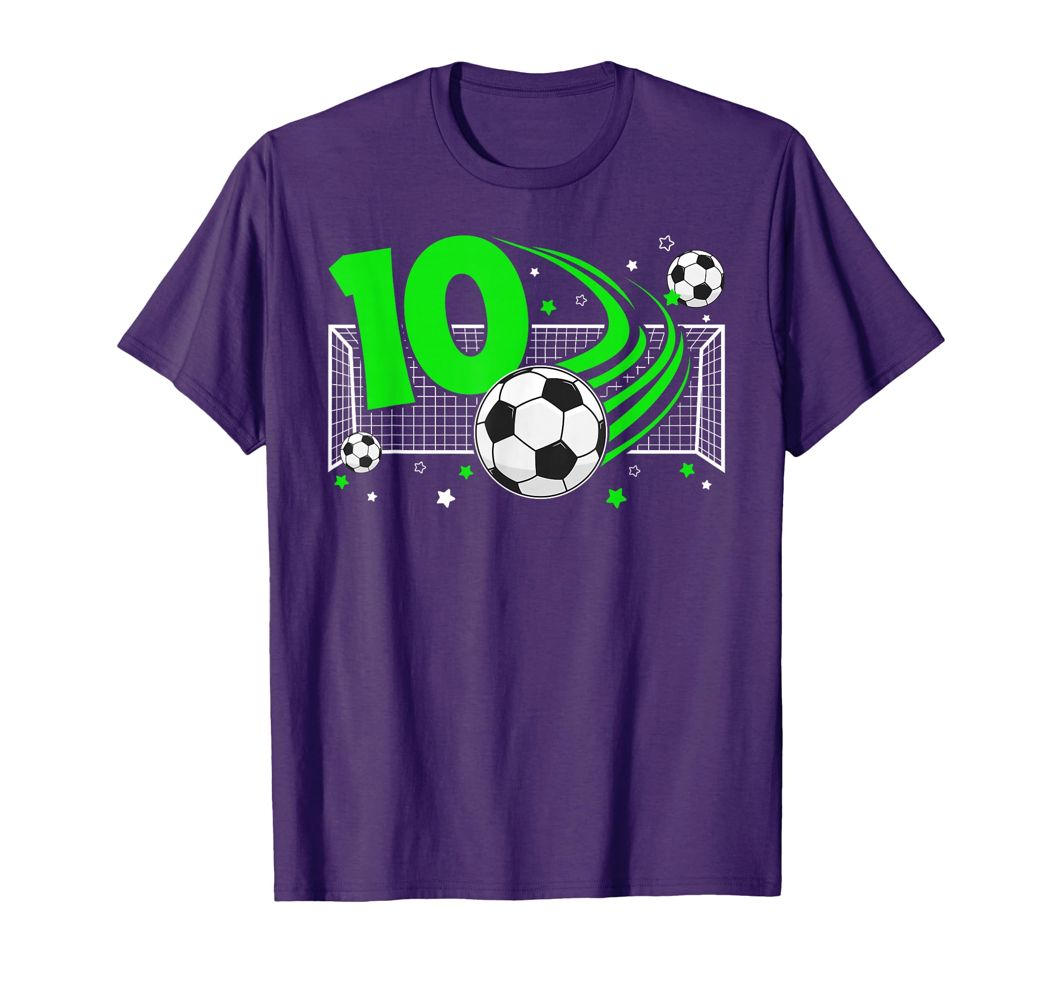 10Th Birthday Soccer 10 Year Old T-Shirt - Fun Novelty Design Unisex - T-Shirt, Sweatshirt, Hoodie