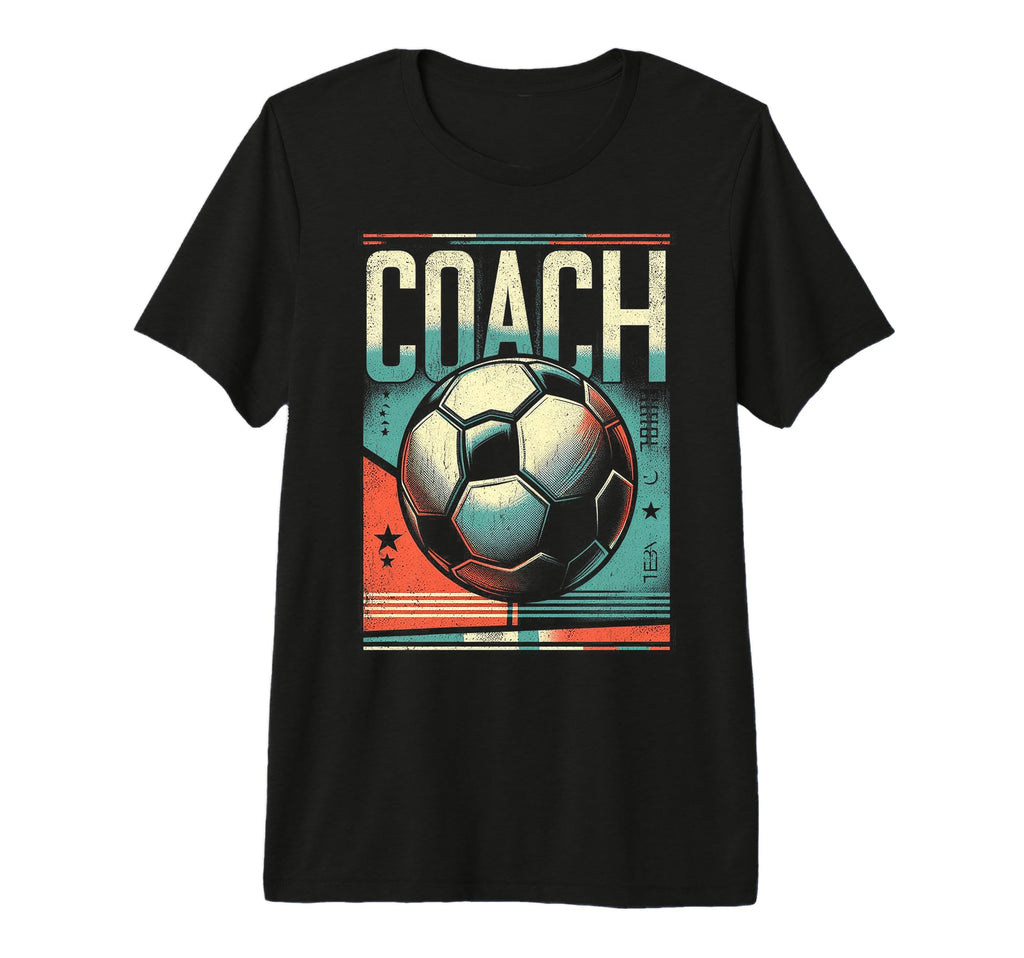 Soccer Coach Training Coaching T-Shirt - Custom Art Print for Adults - T-Shirt, Sweatshirt, Hoodie