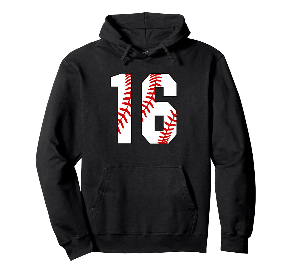 16 Baseball Mom Sweet Sixteen Player Hoodie - Streetwear Style Unisex - T-Shirt, Sweatshirt, Hoodie