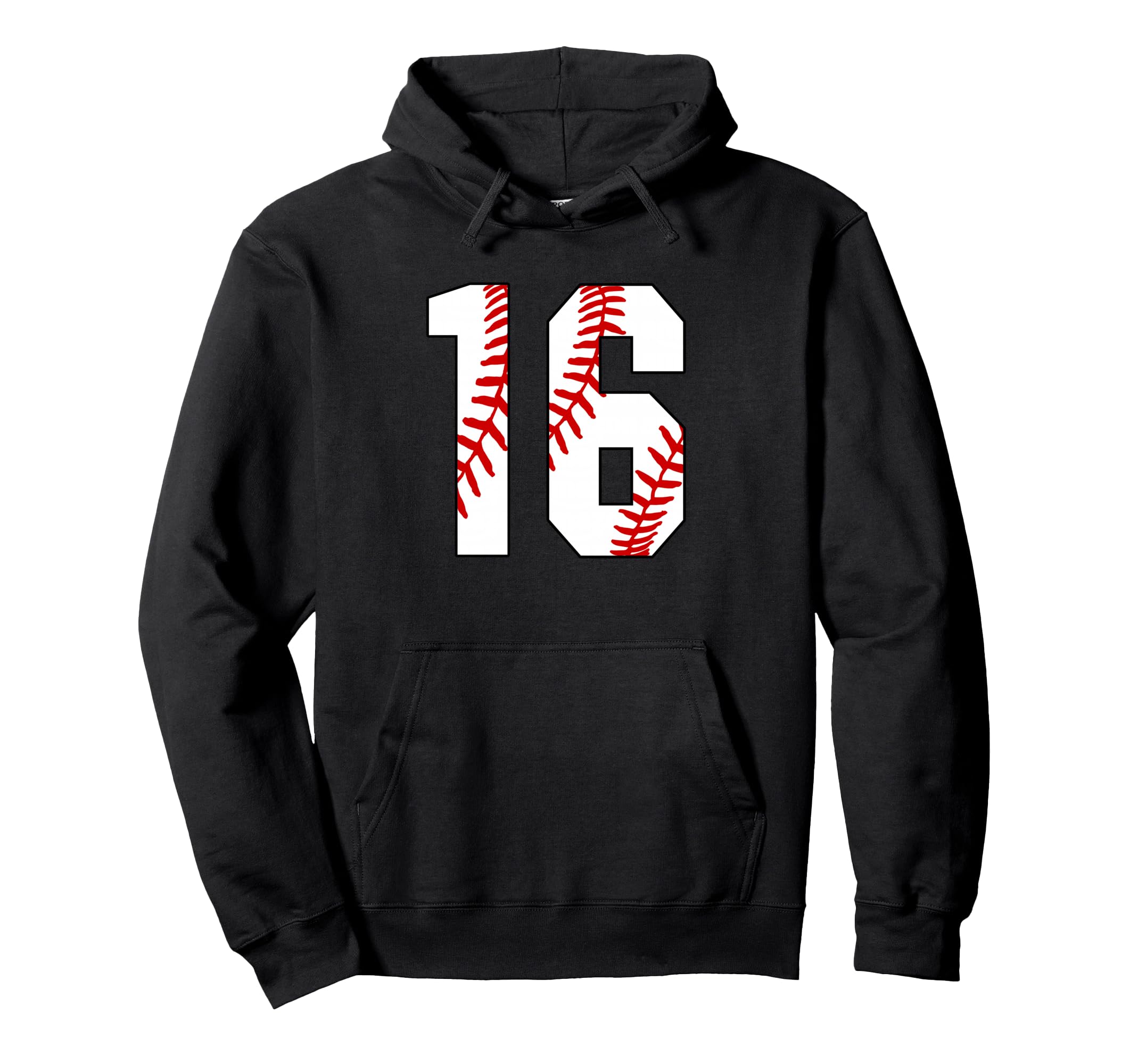 16 Baseball Mom Sweet Sixteen Player Hoodie - Streetwear Style Unisex - T-Shirt, Sweatshirt, Hoodie