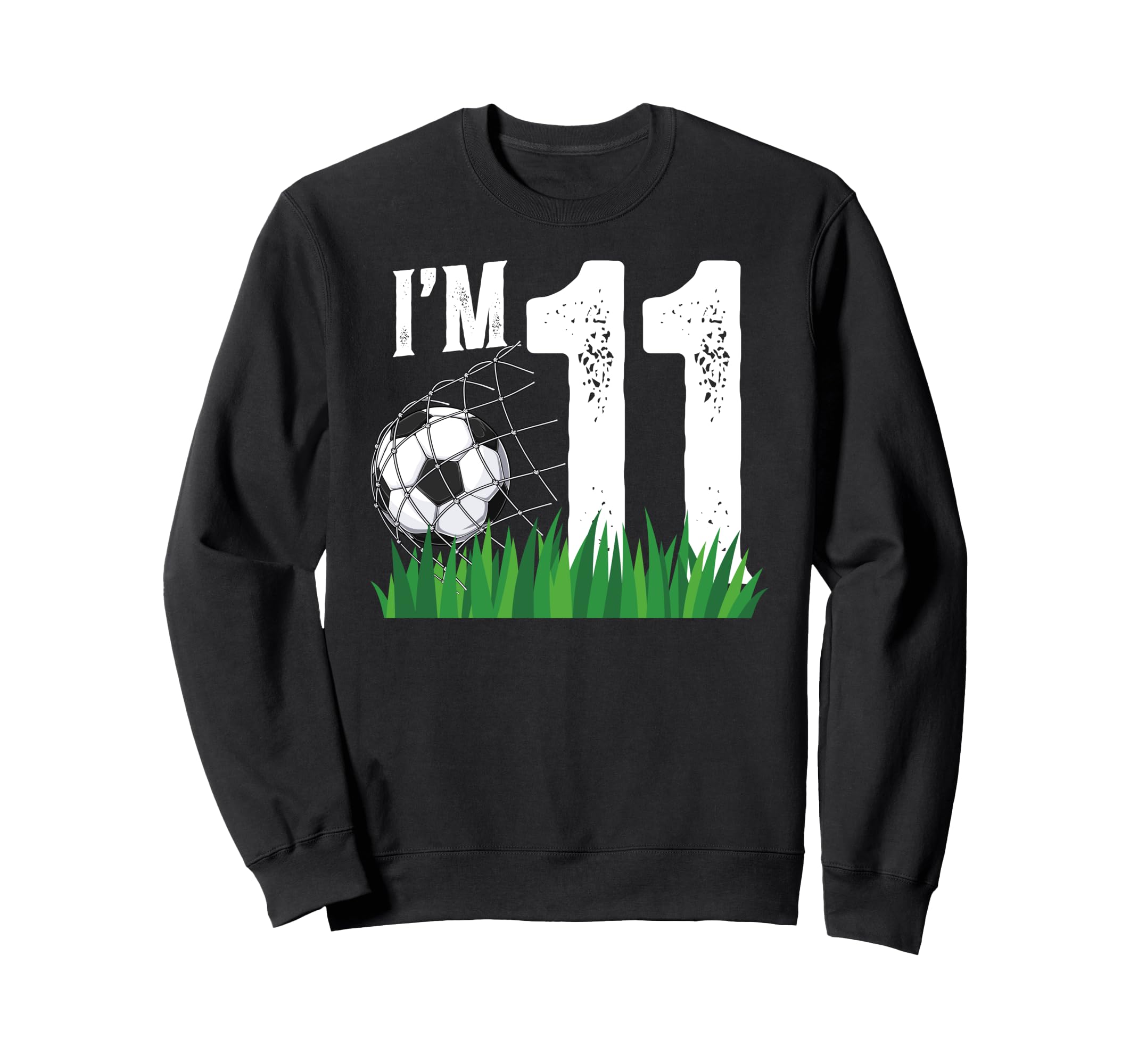 11Th Soccer Birthday Party Sweatshirt - Fun Novelty Design for Adults - T-Shirt, Sweatshirt, Hoodie