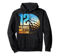 12Th Birthday Golf Player Golf 12 Hoodie - Novelty Apparel for Adults - T-Shirt, Sweatshirt, Hoodie
