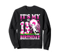 13 Year Old Birthday Soccer Themed Sweatshirt - Trendy Graphic Unisex - T-Shirt, Sweatshirt, Hoodie