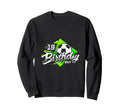 19 Birthday 19Th Birthday Soccer Sweatshirt - Custom Art Print Men Women - T-Shirt, Sweatshirt, Hoodie