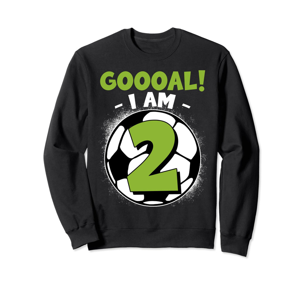 2 Year Old Birthday Soccer Themed Sweatshirt - Novelty Apparel for Adults - T-Shirt, Sweatshirt, Hoodie