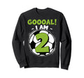 2 Year Old Birthday Soccer Themed Sweatshirt - Novelty Apparel for Adults - T-Shirt, Sweatshirt, Hoodie