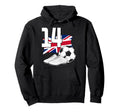 14 Soccer Birthday Gift Soccer Fan Hoodie - Aesthetic Graphic Men Women - T-Shirt, Sweatshirt, Hoodie