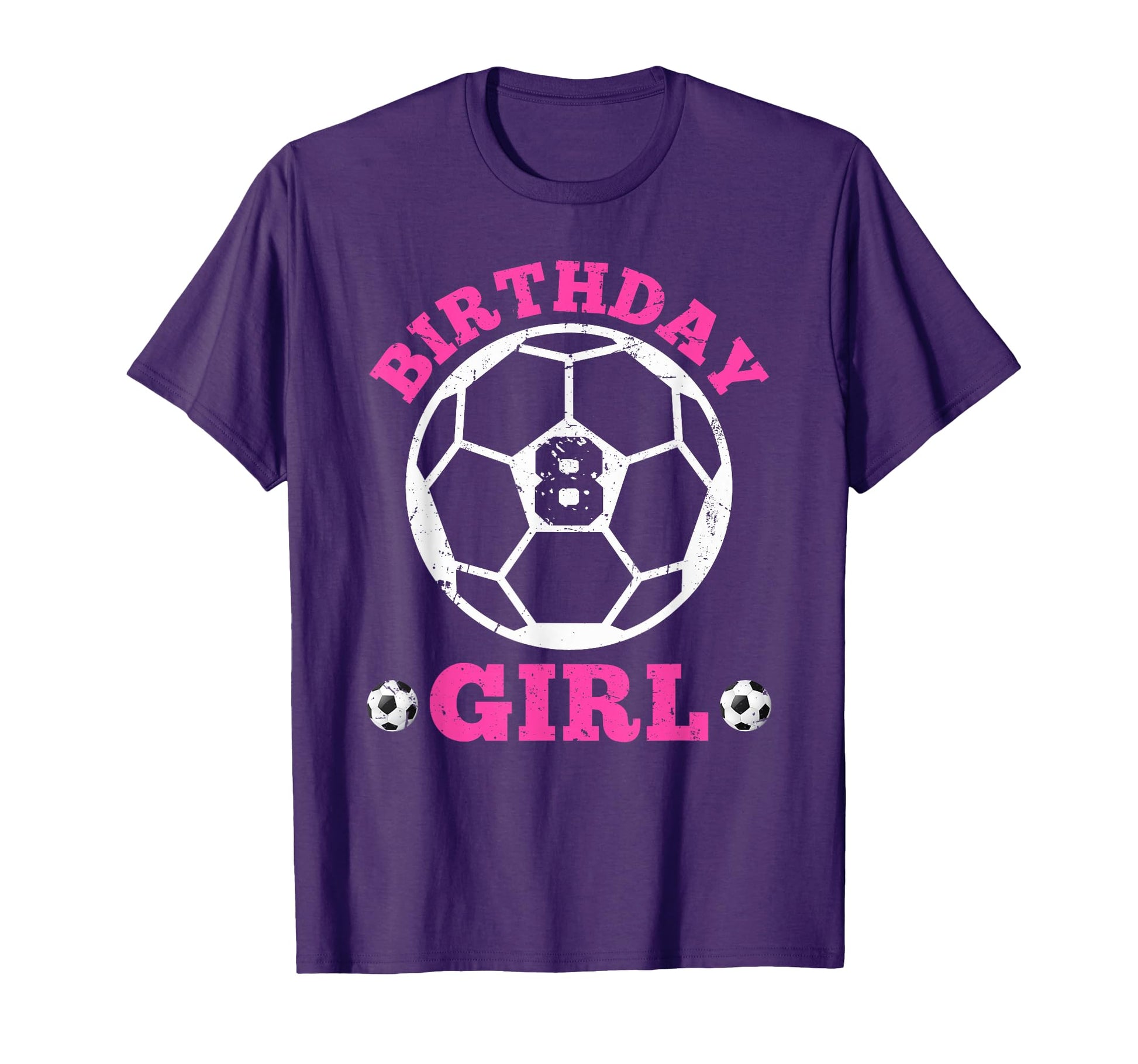 Birthday 8Th Soccer Players 8 Years T-Shirt - Novelty Apparel for Adults - T-Shirt, Sweatshirt, Hoodie