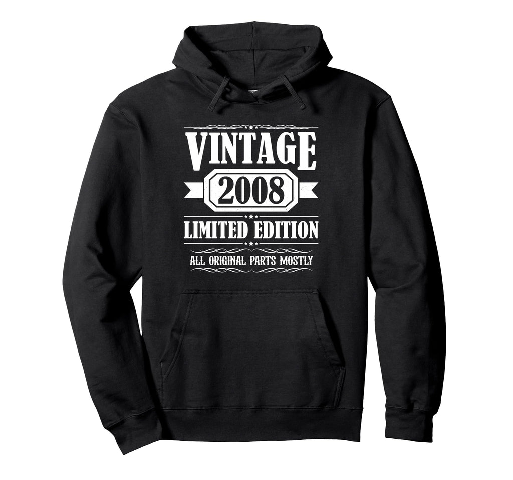 2008 Bday 2008 Birthday Hoodie - Aesthetic Graphic for Adults - T-Shirt, Sweatshirt, Hoodie