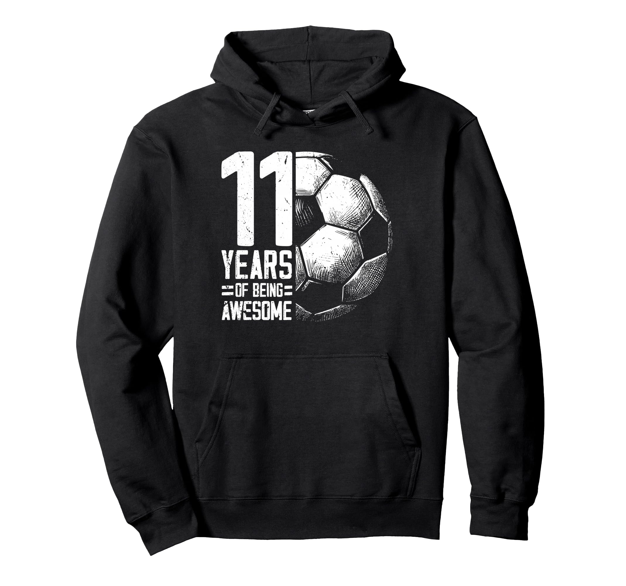 11Th Birthday Soccer Player Football 11 Hoodie - Graphic Print Men Women - T-Shirt, Sweatshirt, Hoodie