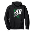 10Th Birthday Soccer Player Hoodie - Fun Novelty Design for Adults - T-Shirt, Sweatshirt, Hoodie