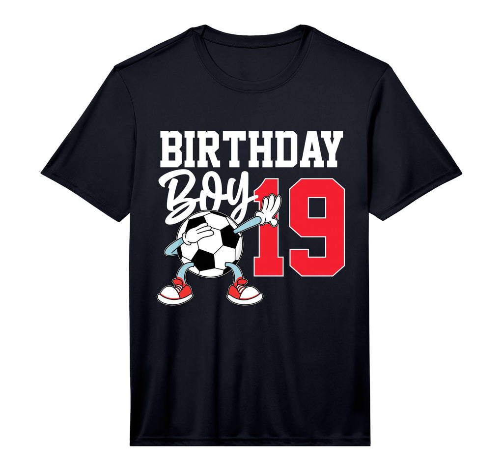 19Th Birthday Soccer 19 Year Old T-Shirt - Aesthetic Graphic Men Women - T-Shirt, Sweatshirt, Hoodie