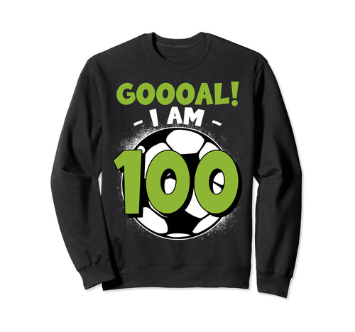 100 Year Old Birthday Soccer Sweatshirt - Casual Everyday Wear Unisex - T-Shirt, Sweatshirt, Hoodie