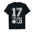 17 Years Old Soccer Sports Birthday T-Shirt - Casual Everyday Wear Unisex - T-Shirt, Sweatshirt, Hoodie