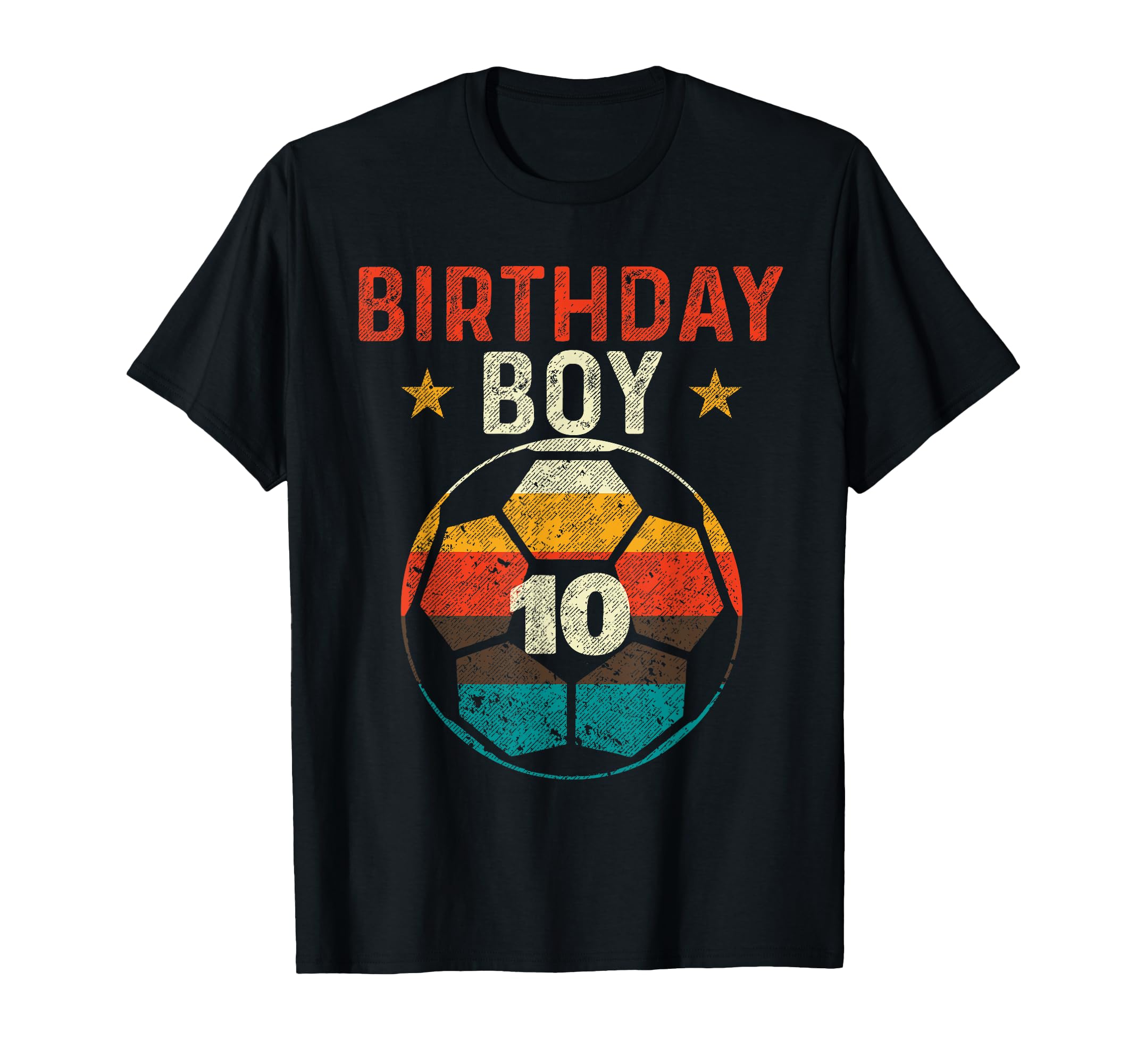 10Th Birthday Soccer Lover 10 Years T-Shirt - Custom Art Print Men Women - T-Shirt, Sweatshirt, Hoodie