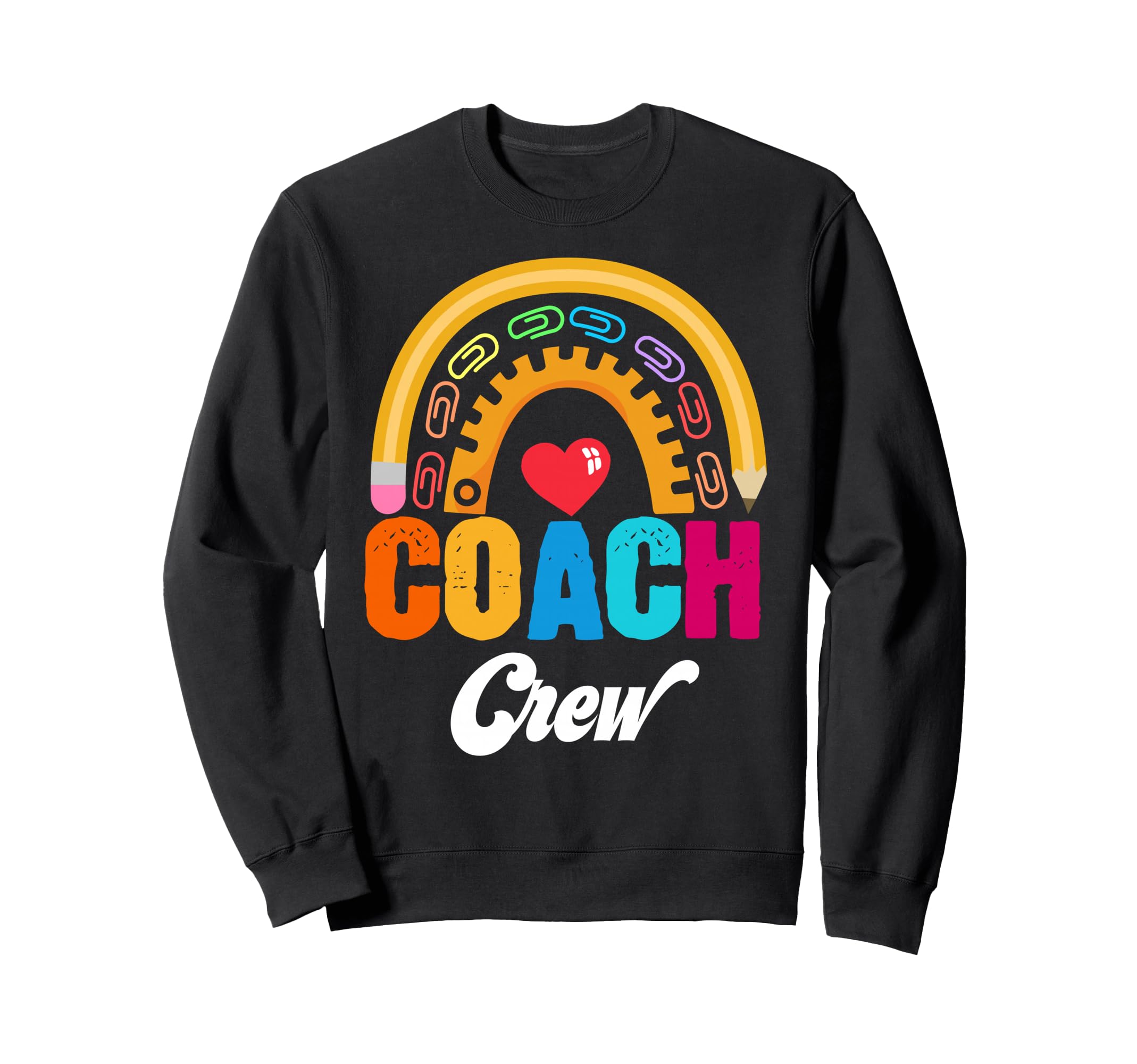 Coach Crew Instructional Coach Sweatshirt - Trendy Graphic Men Women - T-Shirt, Sweatshirt, Hoodie