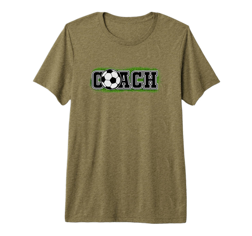 That Says Word Coach Soccer Ball Sports T-Shirt - Custom Art Print Unisex - T-Shirt, Sweatshirt, Hoodie