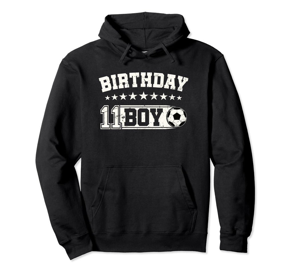 11 Year Old Soccer Player 11Th Birthday Hoodie - Graphic Print Unisex - T-Shirt, Sweatshirt, Hoodie
