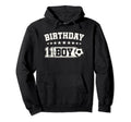 11 Year Old Soccer Player 11Th Birthday Hoodie - Graphic Print Unisex - T-Shirt, Sweatshirt, Hoodie