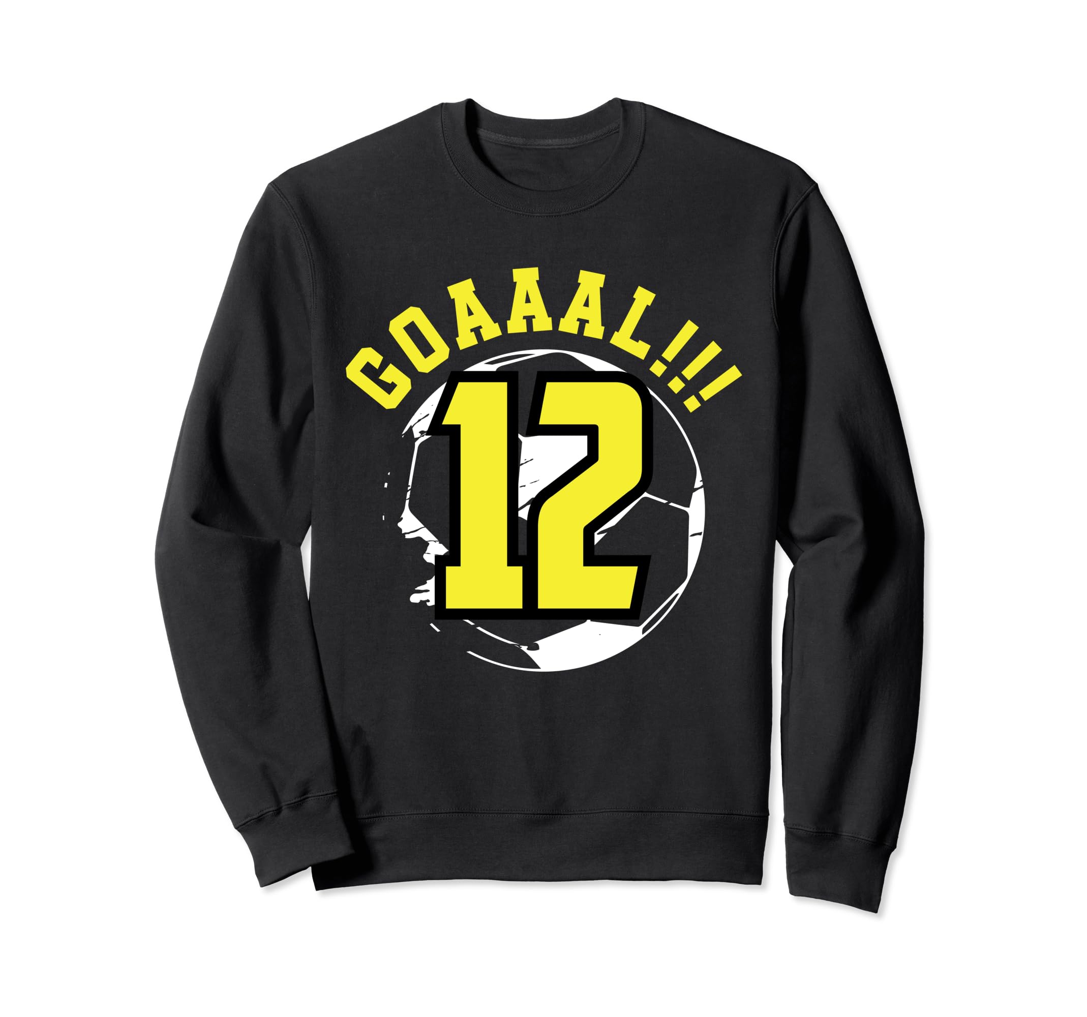 12Th Birthday 12 Years Soccer Sweatshirt - Minimalist Print Unisex - T-Shirt, Sweatshirt, Hoodie