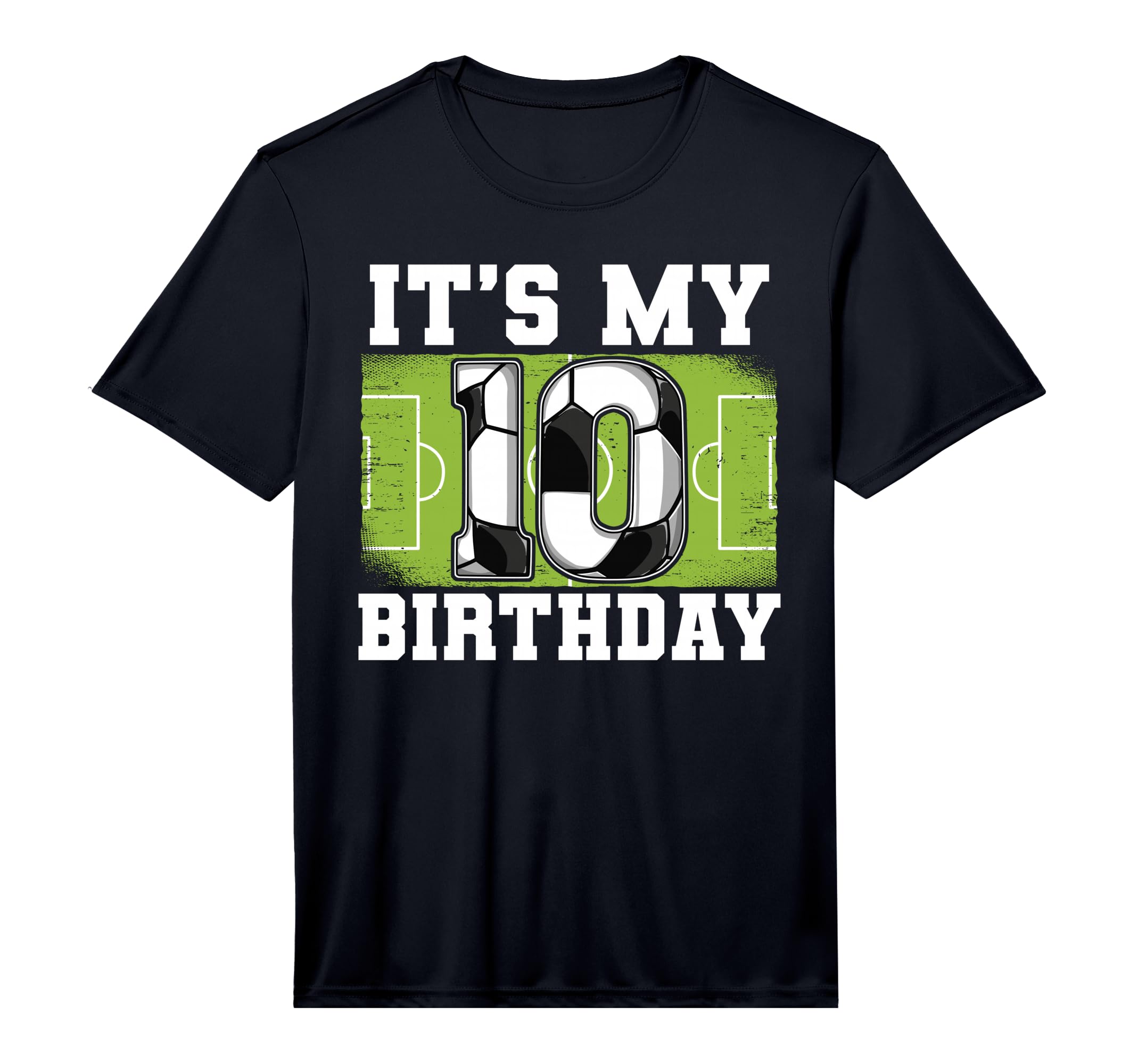 10Th Birthday Soccer Performance T-Shirt - Trendy Graphic Unisex - T-Shirt, Sweatshirt, Hoodie