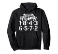 1 8 4 3 6 5 7 2 Firing Order Big Block Hoodie - Trendy Graphic Men Women - T-Shirt, Sweatshirt, Hoodie