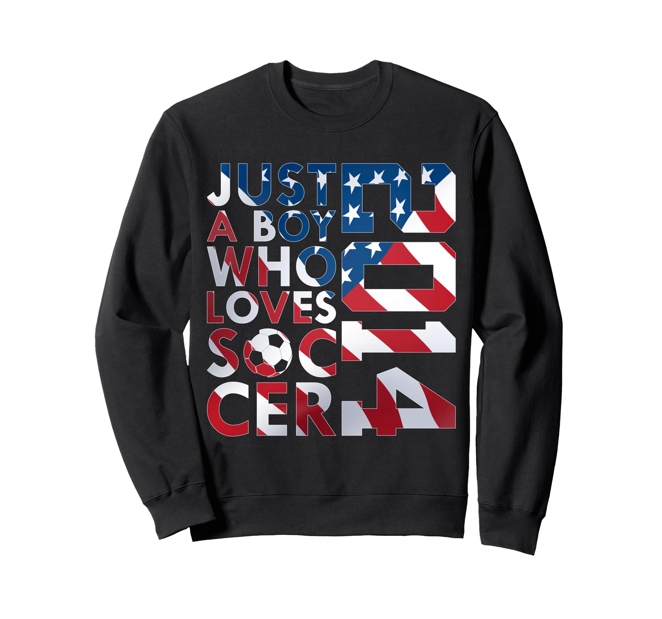 2014 Just Who Loves Soccer 12Th Sweatshirt - Novelty Apparel for Adults - T-Shirt, Sweatshirt, Hoodie