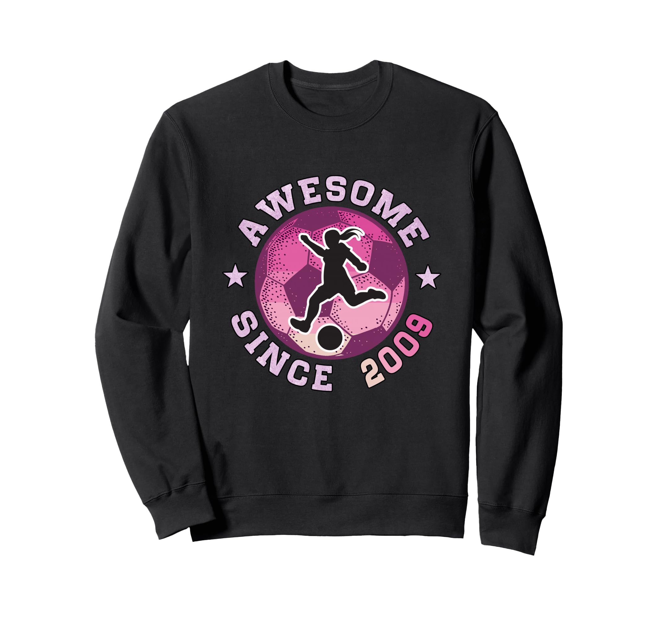 17Th Birthday Soccer Player Sweatshirt - Aesthetic Graphic Men Women - T-Shirt, Sweatshirt, Hoodie