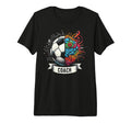 Soccer Coach Training Coaching Football T-Shirt - Aesthetic Graphic Unisex - T-Shirt, Sweatshirt, Hoodie