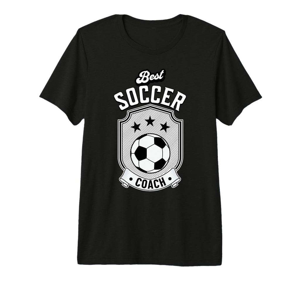 Fun Gift Best Soccer Coach Tri Blend T-Shirt - Unique Graphic Unisex - T-Shirt, Sweatshirt, Hoodie