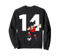 14 Soccer Birthday Gift Soccer Sweatshirt - Aesthetic Graphic Men Women - T-Shirt, Sweatshirt, Hoodie