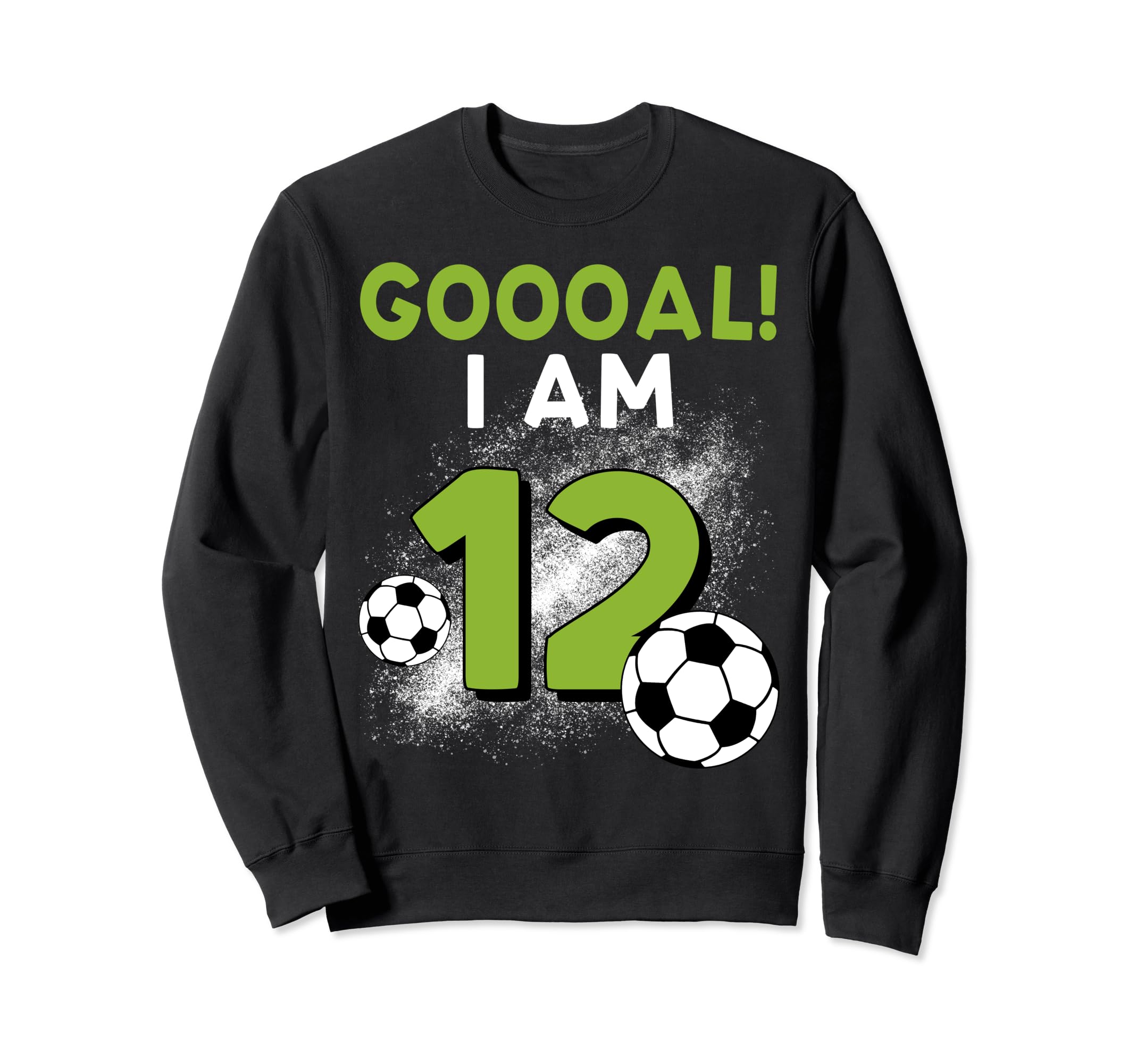 12Th Birthday Soccer Theme Sweatshirt - Casual Everyday Wear for Adults - T-Shirt, Sweatshirt, Hoodie