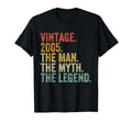 19Th Birthday 2005 Myth Legend T-Shirt - Minimalist Print Men Women - T-Shirt, Sweatshirt, Hoodie