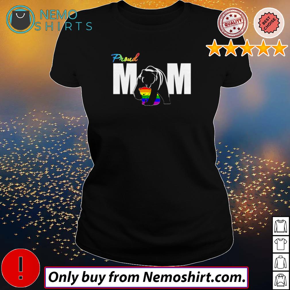 Bear Proud mom LGBT Pride - Adult & Kids T-Shirts, Sweatshirts & Hoodies apparel design preview 3