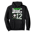 12Th Soccer Birthday Party Twelve Year Hoodie - Graphic Print for Adults - T-Shirt, Sweatshirt, Hoodie