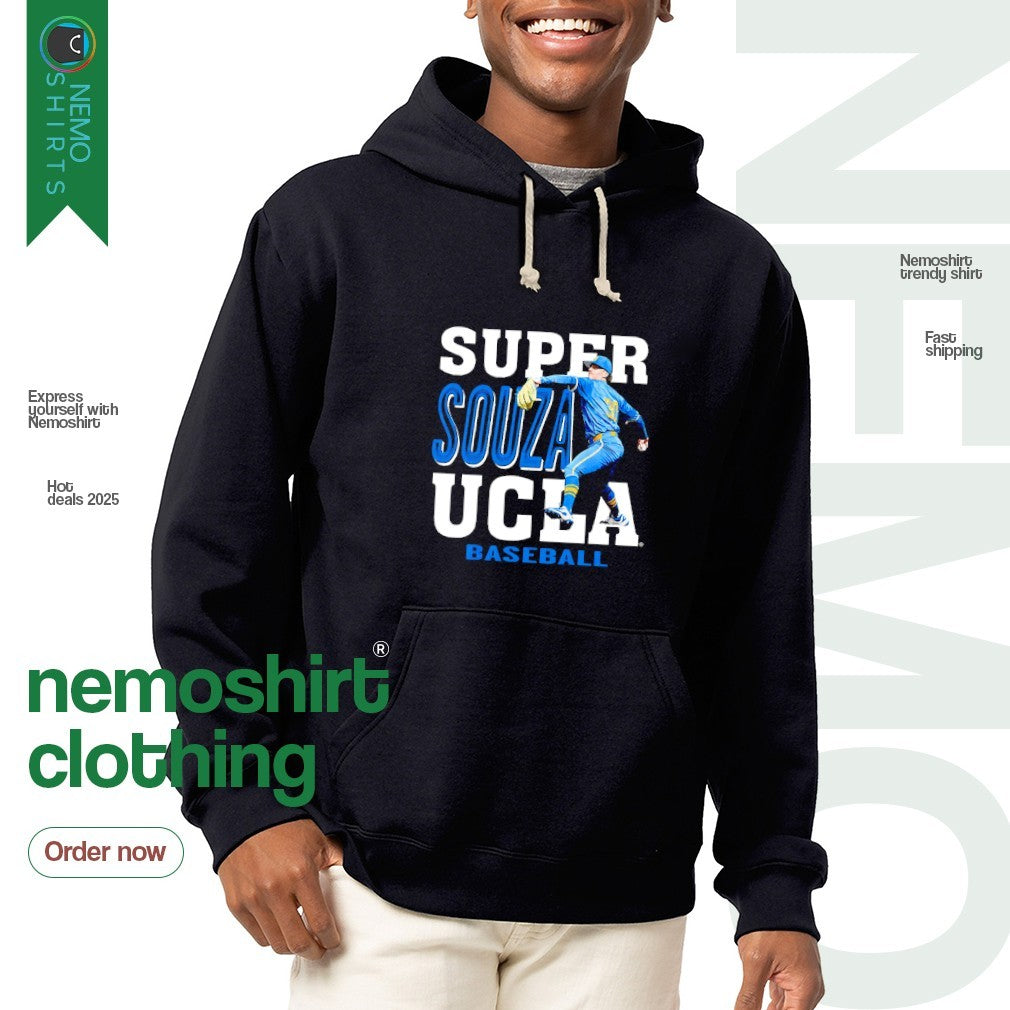 Super Souza Ucla Bruins baseball player name - Adult & Kids T-Shirts, Sweatshirts & Hoodies product image 2