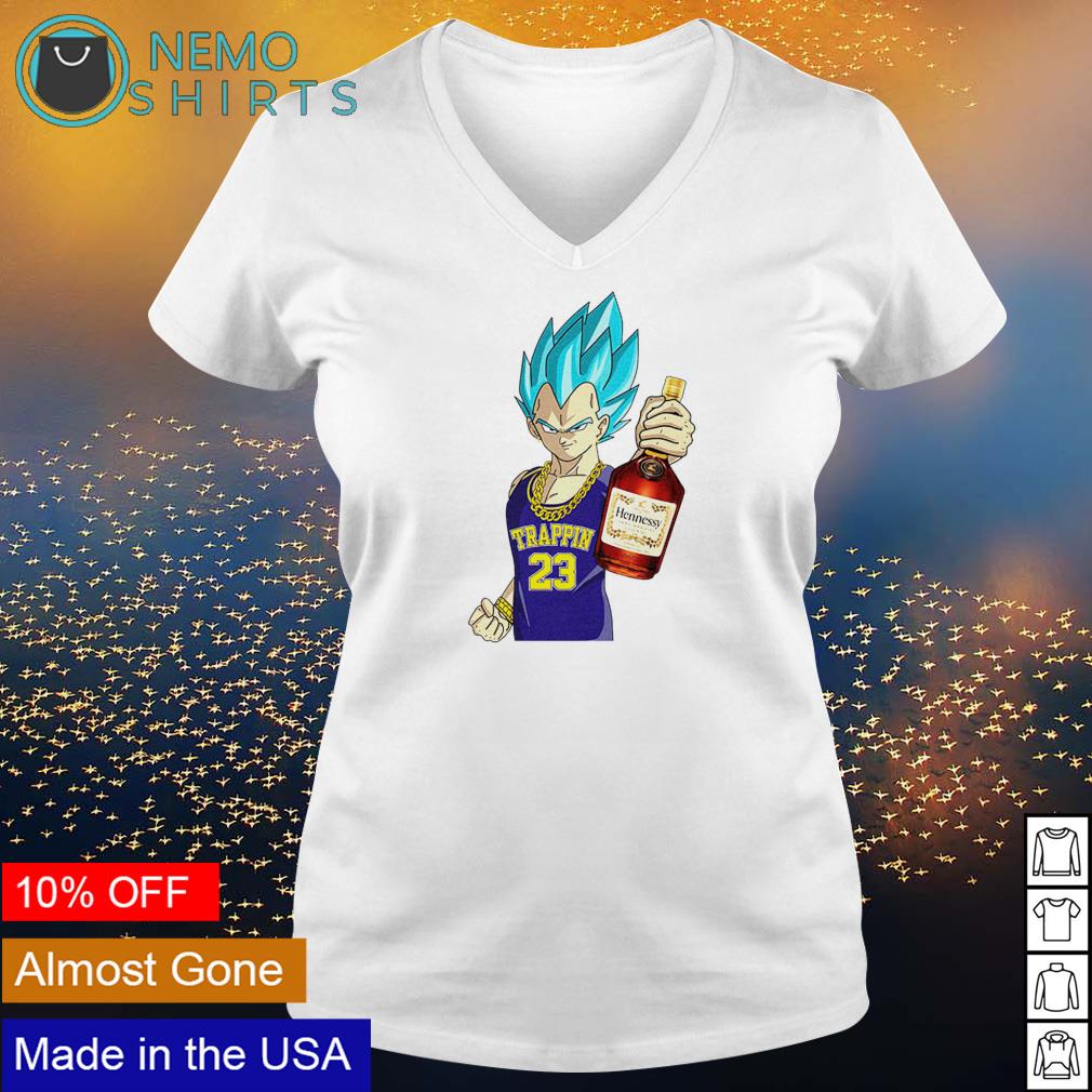 Hennessy Trappin Vegeta 23 - Adult & Kids T-Shirts, Sweatshirts & Hoodies apparel design preview 5