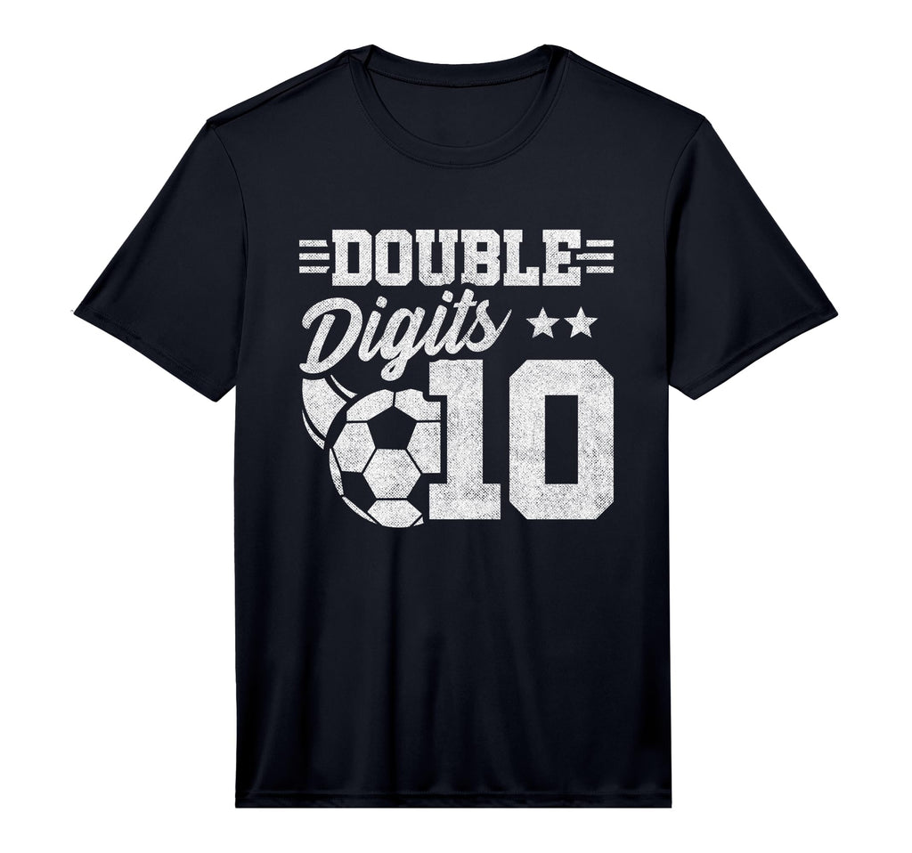 10Th Birthday Double Digits Soccer T-Shirt - Streetwear Style for Adults - T-Shirt, Sweatshirt, Hoodie