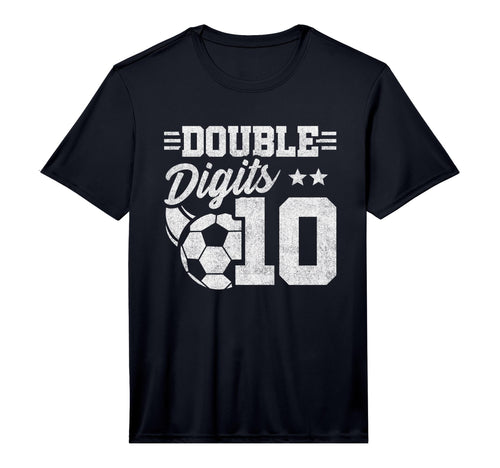 10Th Birthday Double Digits Soccer T-Shirt - Streetwear Style for Adults - T-Shirt, Sweatshirt, Hoodie
