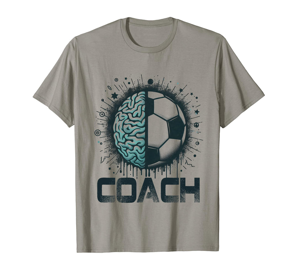 Soccer Coach Training Coaching Football T-Shirt - Minimalist Print Unisex - T-Shirt, Sweatshirt, Hoodie