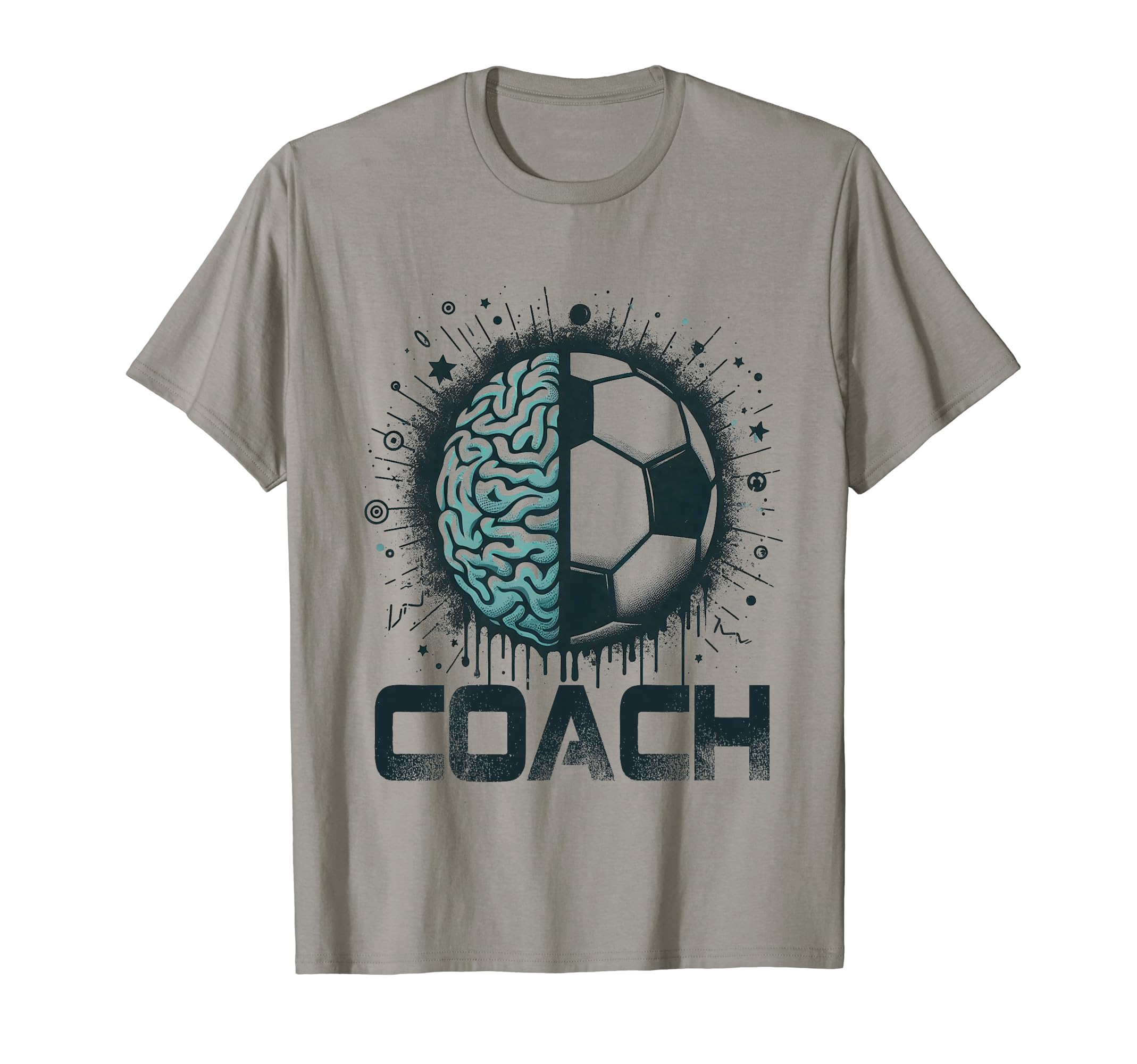 Soccer Coach Training Coaching Football T-Shirt - Minimalist Print Unisex - T-Shirt, Sweatshirt, Hoodie