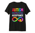 Autism Acceptance Awareness Mom Dad T-Shirt - Minimalist Print for Adults - T-Shirt, Sweatshirt, Hoodie