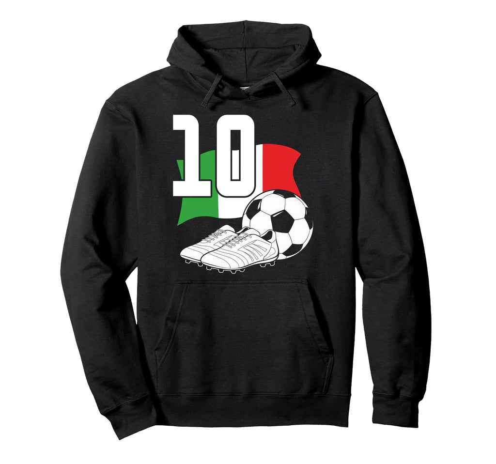 10 Soccer Birthday Gift Soccer Fan Sports Hoodie - Trendy Graphic Unisex - T-Shirt, Sweatshirt, Hoodie