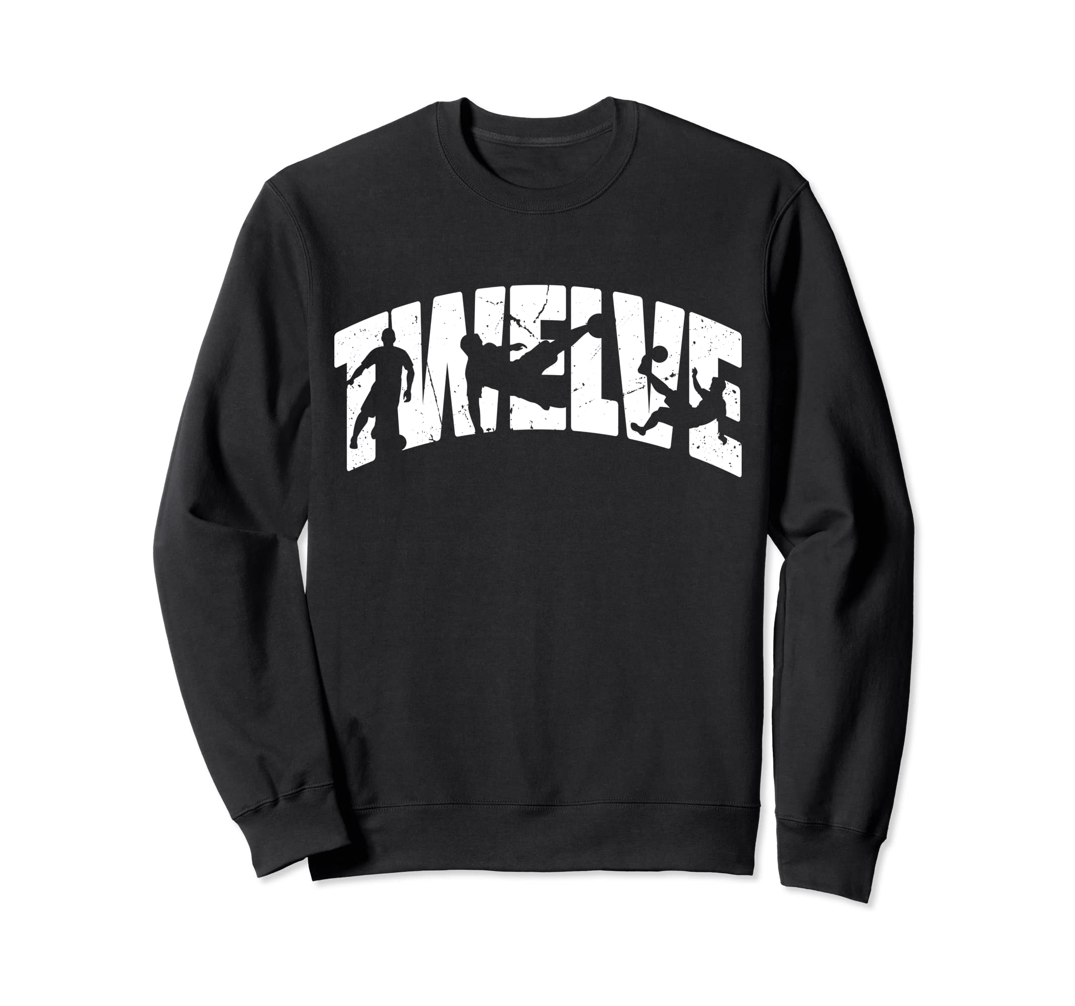 12Th Birthday Soccer 12 Years Old Sweatshirt - Custom Art Print Unisex - T-Shirt, Sweatshirt, Hoodie