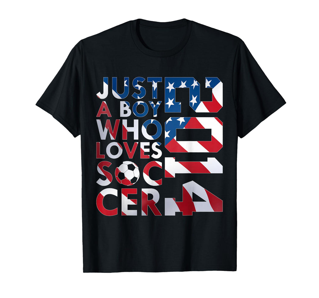 2014 Just Who Loves Soccer 12Th Birthday T-Shirt - Graphic Print Unisex - T-Shirt, Sweatshirt, Hoodie
