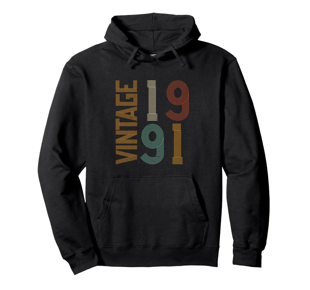 1991 Funny Mens Birthday Party Hoodie - Streetwear Style Unisex - T-Shirt, Sweatshirt, Hoodie